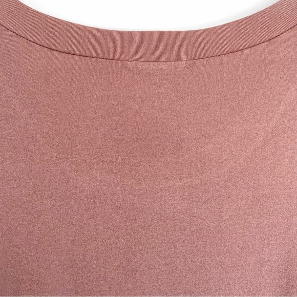 A‘GACI Shiny Bodycon Mini Dress w/ Long Sleeves - Picture 3 of 5